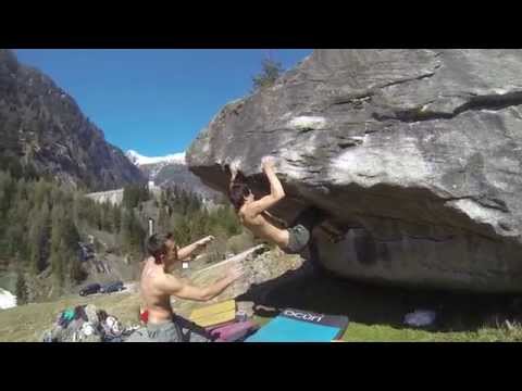 Val Daone boulder - La notte scende 6c+