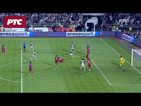 Fudbal: Partizan – Steaua 4:2, golovi