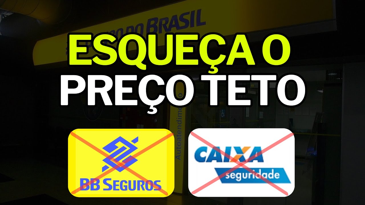 Não use o Preço Teto, veja esse caso de BB Seguridade (bbse3) e Caixa Seguridade (cxse3) com Gordon