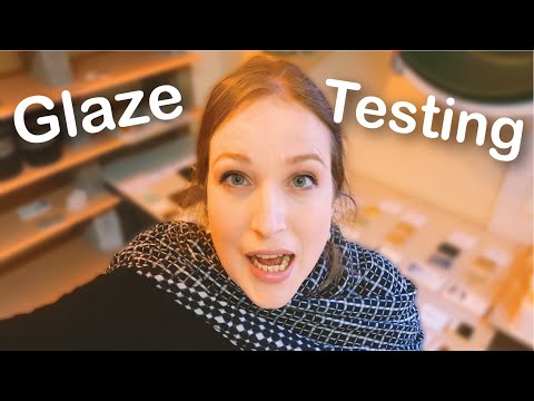 How to do glaze testing for pottery glazes- Making pottery tester tiles