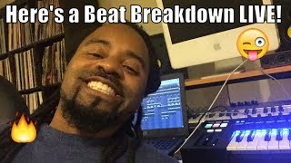 Here’s a quick Beat breakdown LIVE! 🔥 w/ DJ Phanatic Beats x  behind the beat