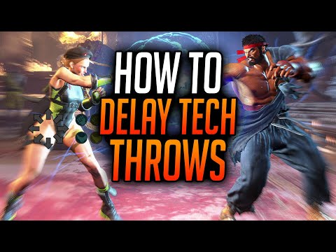 Street Fighter 6 Delay Tech Guide! How To Stop Throws