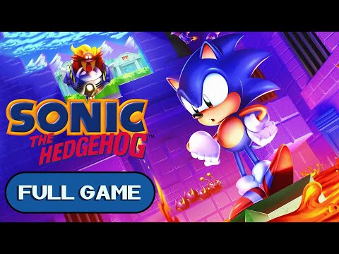 Sonic the Hedgehog GENESIS MEGA DRIVE FULL GAME Longplay Gameplay Walkthrough Playthrough VGL