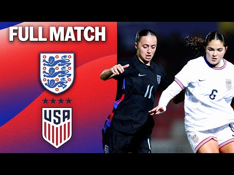 FULL MATCH | England WU23 v United States WU23 | England