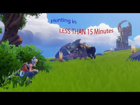 Hunting a Gorehorn in less than 15 minutes | Windbound  (Chapter 1)    #Windbound