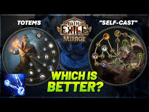 PoE 3.28 - Kinetic Fusillade: Totems vs Self-Cast League Starters