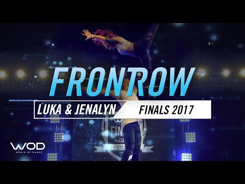 Luka & Jenalyn | FrontRow | World of Dance Finals 2017 | #WODFINALS17