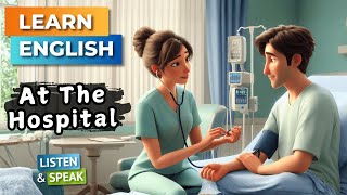 Hospital English Conversations for Beginners (A1–A2) | English Listening Skills - Speaking Skills