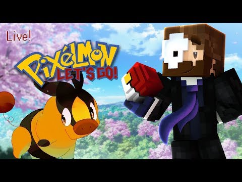 🔴 Live : Pixelmon Let's Go! SMP: Building Floaroma Town & Naming Pokes!