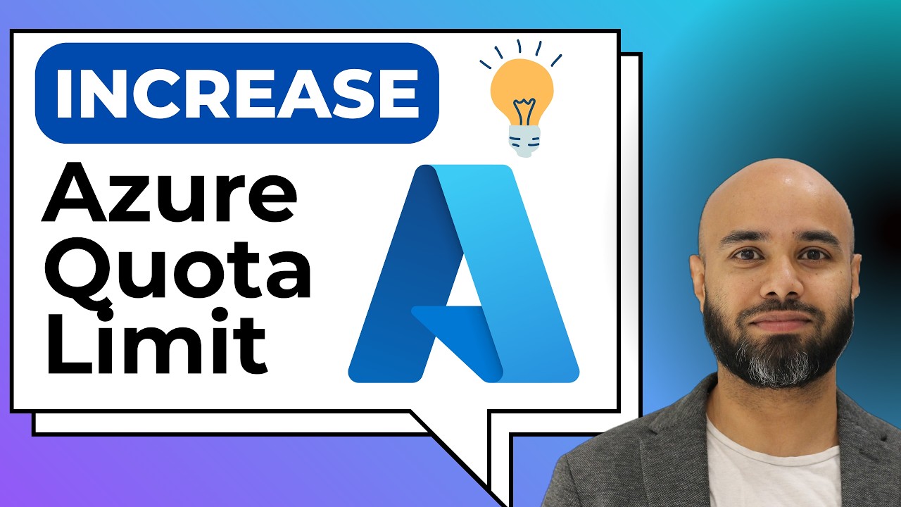 Request Azure Quota Increase | Step-by-Step for Beginners