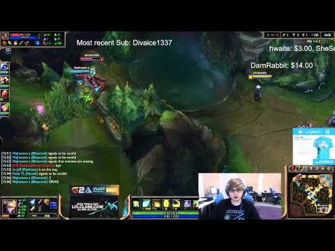Sneaky - Ezreal vs Lucian ADC - League of Legends Gameplay