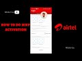 How to do MNP Activation in Airtel Mitra app