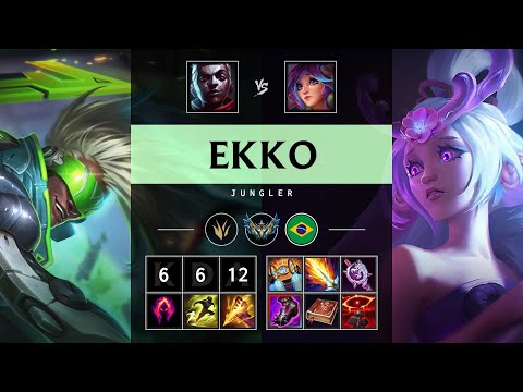 Ekko Jungle vs Lillia - BR Challenger Patch 25.10