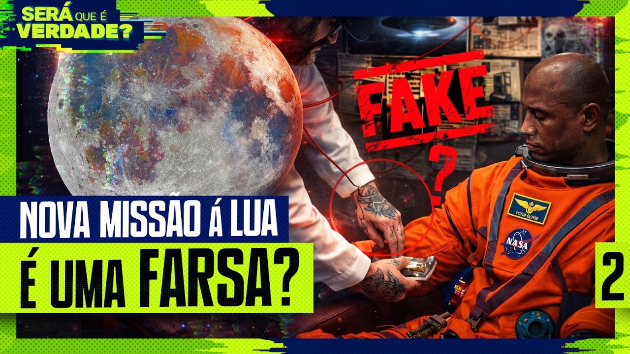 A FARSA DA IDA DO HOMEM À LUA: ARTEMIS II E A ADORAÇÃO A BABALON - Será Que É Verdade? #002