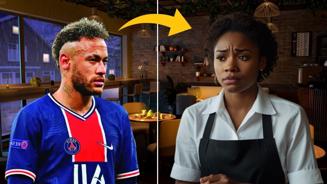 GARÇONETE É DEMITIDA POR AJUDAR NEYMAR, E NO DIA SEGUINTE ELA RECEBE UMA NOTICIA QUE MUDA SUA VIDA