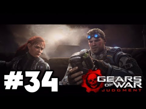 Gears of War: Judgment - Hardcore Walkthrough Part 34 - Chapter 5 ¦ Section 6: Museum Rooftops