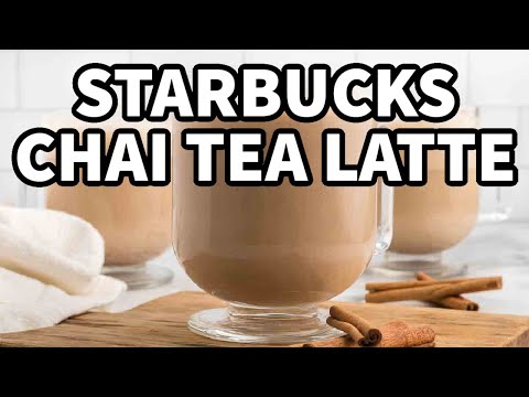Starbucks Chai Tea Latte at Home!