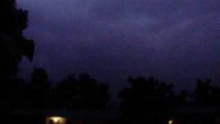 preview picture of video 'Lots of CG's and Loud Thunder in Cushing, Oklahoma Thunderstorm 05-30-2010 p1'