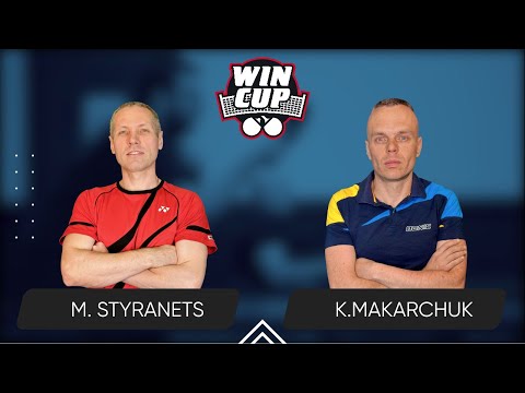 16:00 Mykhailo Styranets - Kostiantyn Makarchuk 22.10.2025  WINCUP Basic. TABLE 1