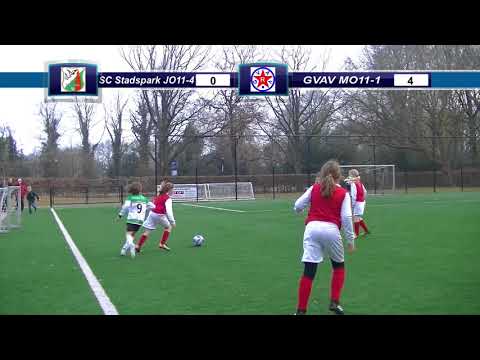 S.C. Stadspark JO11-4 vs GVAV-Rapiditas MO11-1