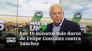 Felipe González arremete contra el pacto de Bildu y zanja los casos de prostitutas: "Es repugnante"