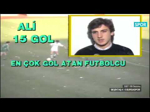 Beşiktaş 4-0 Bursaspor 28.11.1987