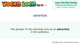 Video thumbnail for adverbial