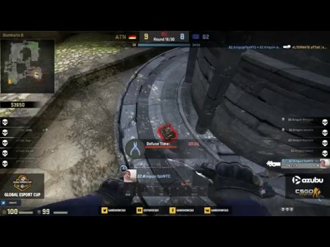 G2.Kinguin vs ALTERNATE aTTaX de_cobblestone map1 Gameshow Global eSports Cup