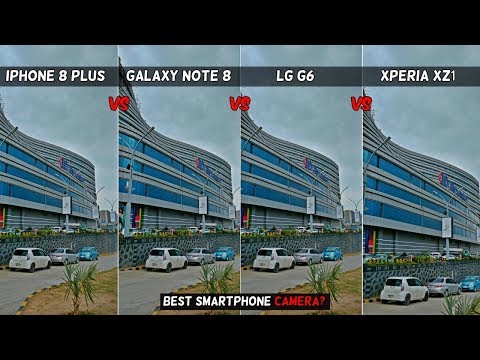 iPhone 8 Plus Camera Vs Galaxy Note 8 Vs LG G6 Vs Sony Xperia XZ1 | Camera Comparison | Camera test