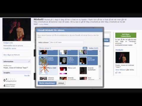 Mörkvitt.se - Bjud in dina vänner till vår Facebook sida!