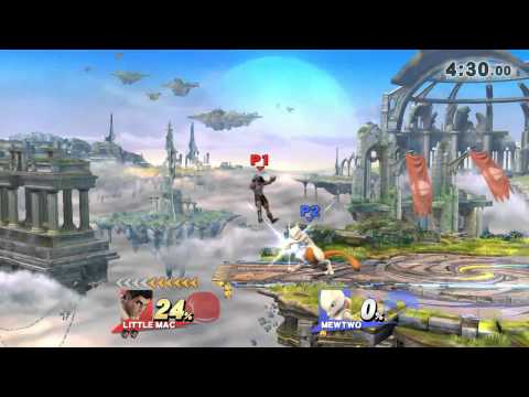 Smash4Glory-Little Mac vs Mewtwo