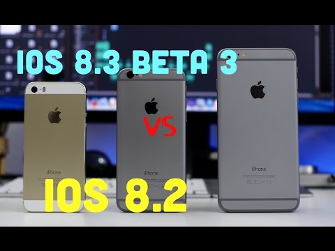 iOS 8.2 vs iOS 8.3 Beta 3 - Speed Review
