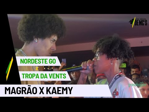 (🤤WADA WADA WELL🤤) Kaemy (GO) X Magrão (SP) - Segundo Tempo [Amistoso CBR MC's - Goiânia-GO]