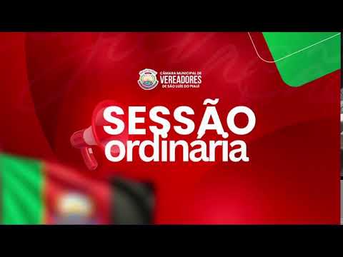 Transmissão ao vivo da Câmara de São Luis do Piauí 30-05-2025