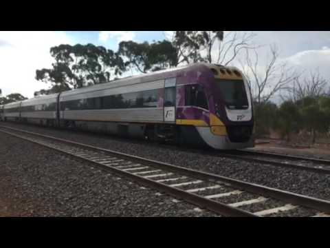 VLine Trains at Parwan Loop