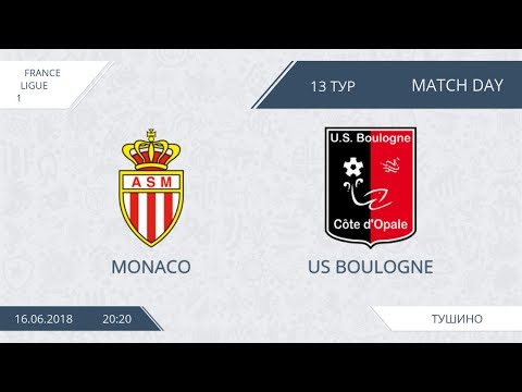 AFL18. France. Ligue 1. Day 13. Monaco - US Boulogne