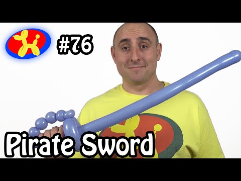 Pirate Sword - Balloon Animal Lessons #76