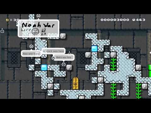 The Abandoned Castle by βossMαη - Super Mario Maker - No Commentary 1AE