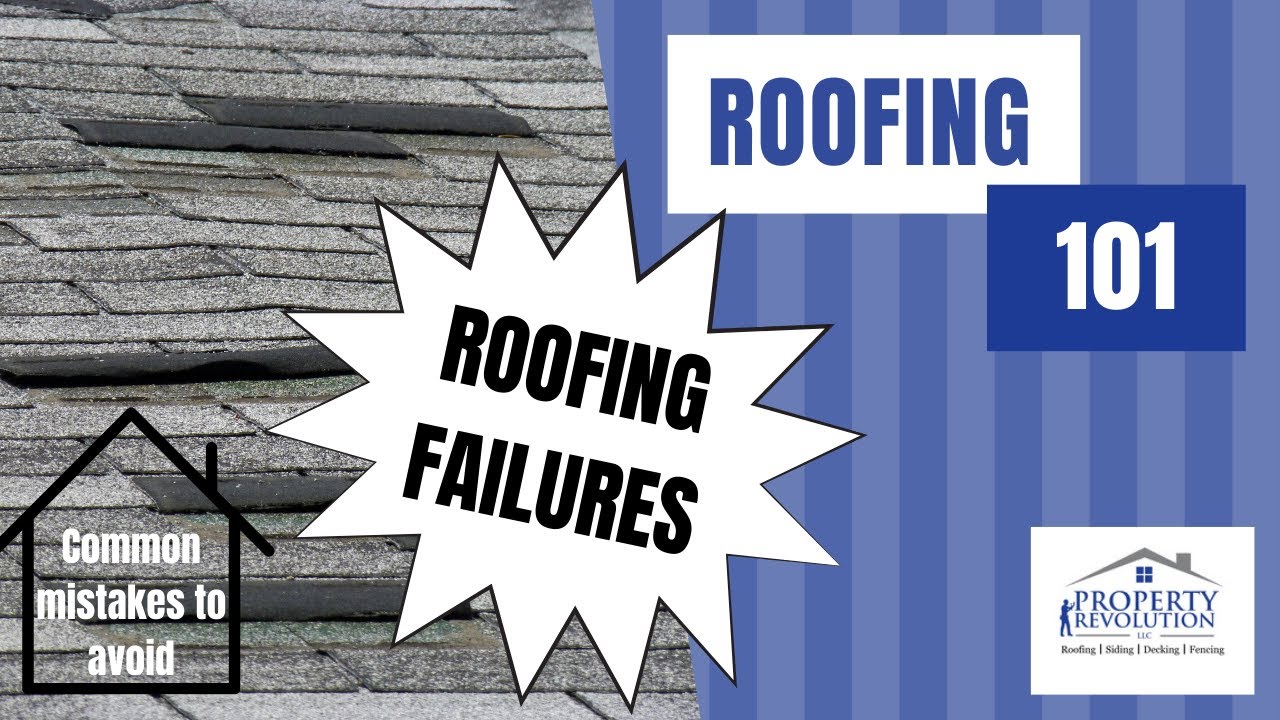 Roofing 101 ┃ Common Roofing Mistakes