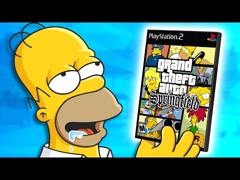 The best Simpsons game is... GTA?