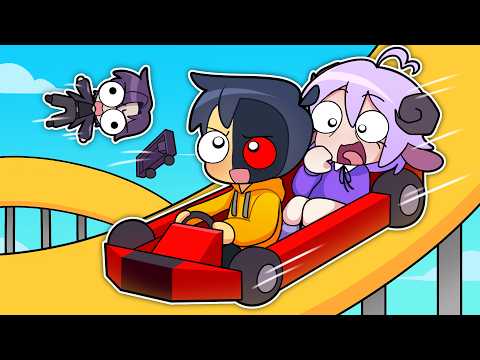 Ethobot CRASHES in Cart down a slide!