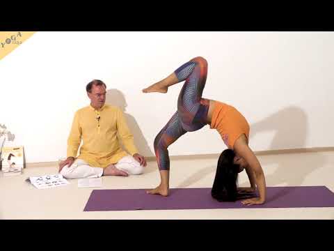 Rad mit Arm- und Bein- Variationen - Yoga Asana Lexikon