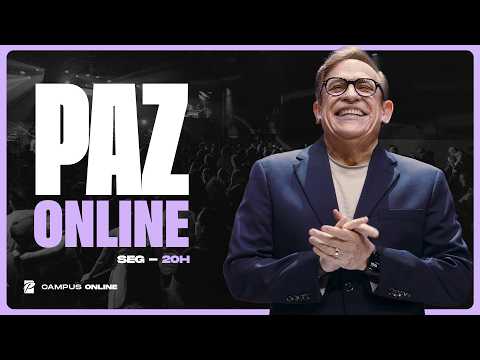 Culto Online 20h00 | Segunda, 29/06/2026 | Paz Church São Paulo