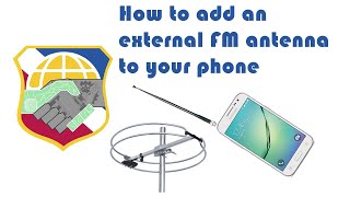 Improve FM radio reception on your android smartphone with dipole loop antenna lg samsung phone