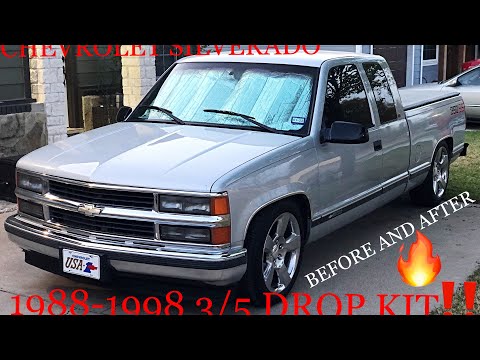 3/5 Drop Kit on 1988-1998 Chevrolet Silverado
