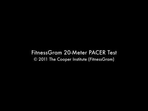 FitnessGram 20-Meter PACER Test OFFICIAL AUDIO (Part 1)