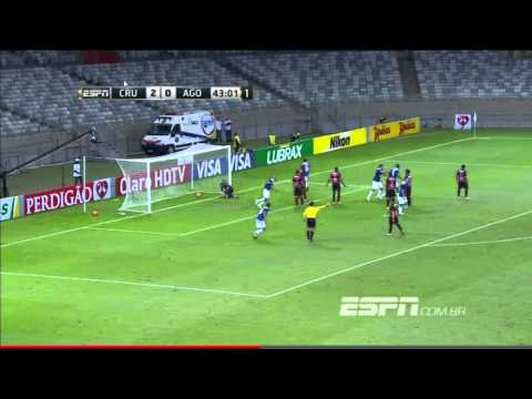 Gols Cruzeiro 5 x 0 Atletico GO Copa do Brasil 2013