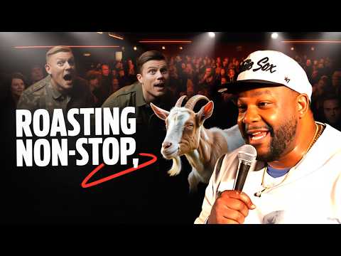 Nate Jackson ROASTING Non-Stop: Legends & Crowd Work Insanity