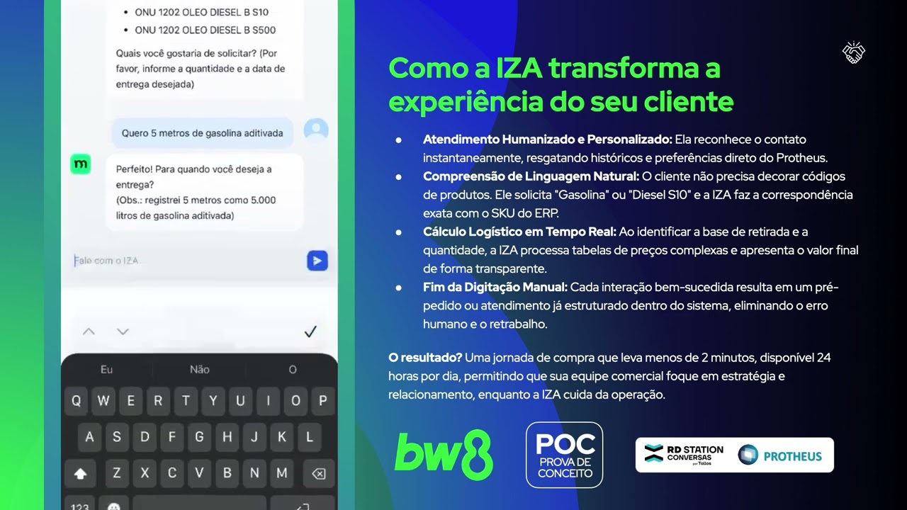 IA que Vende Sozinha no WhatsApp Integrada ao Protheus