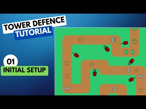 Tower Defence Tutorial in Pygame | Part 1 - Initial Setup